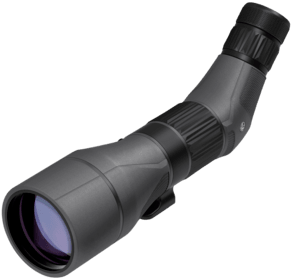 This Leupold SX-5 Santiam HD 27-55x80mm Angled Spotting Scope is ideal for folks who want to spot shots at long range, or scouting for hunting.